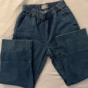 Everlane wide leg easy jean size 8 worn once